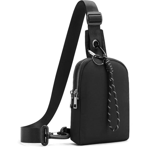 Uusi Mini Neutral -olkalaukku ulkoiluun Black