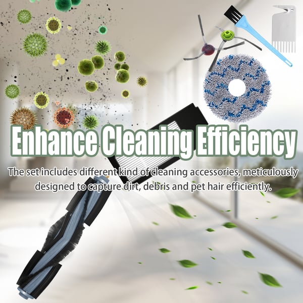 Støvsugertilbehør til Ecovacs DEEBOT X1 Omni / X1 e Omni / X1