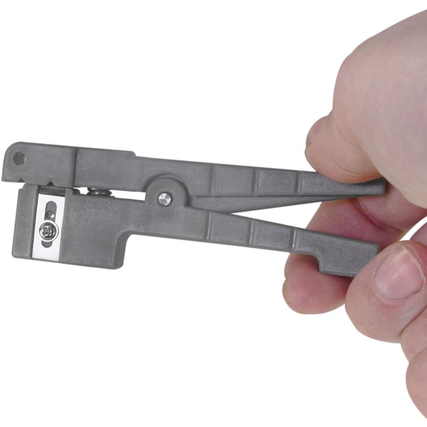 Kabelavisoleringstang for fiber-, koaksial- og kobberkabler maks. Ø 3,2 mm