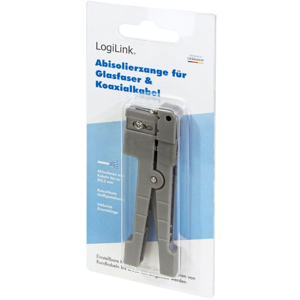 Kabelavisoleringstang for fiber-, koaksial- og kobberkabler maks. Ø 3,2 mm