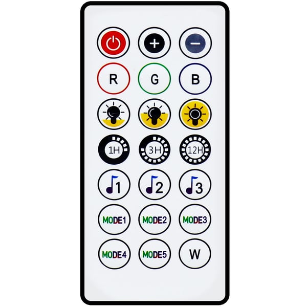 RGB lyssløyfe med fjernkontroll og WiFi Tuya IP65 5 m