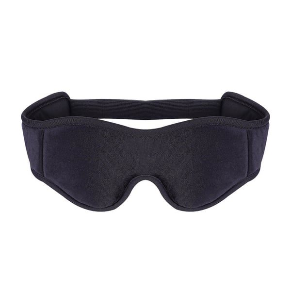 3D-uni-maski muistivaahdolla - musta
