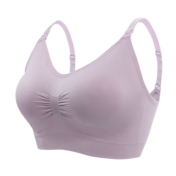 Amme-bh, 3-pak, (grøn + pink + kaffe) L