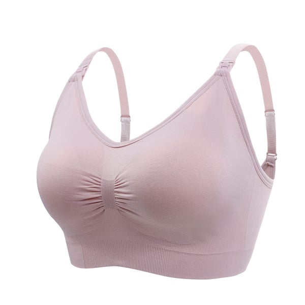 Amme-bh, 3-pak, (grøn + pink + kaffe) L