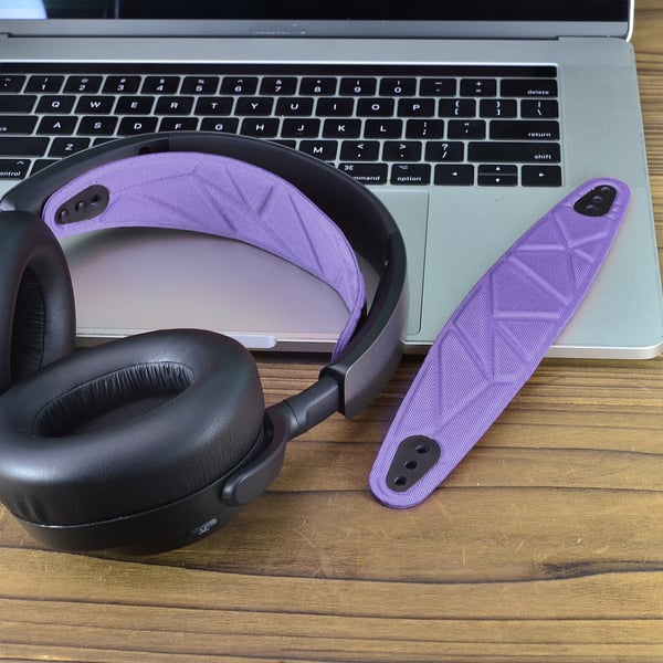 Pandebånd til SteelSeries Arctis Nova Pro/7P/7X Purple