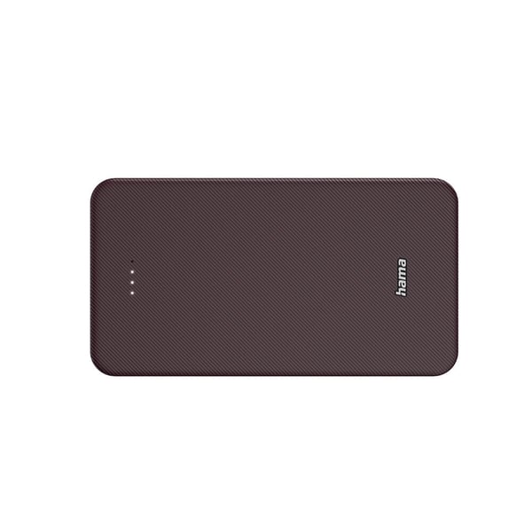 Powerbank Colour 20 20000mAh USB-C+USB-A Plomme