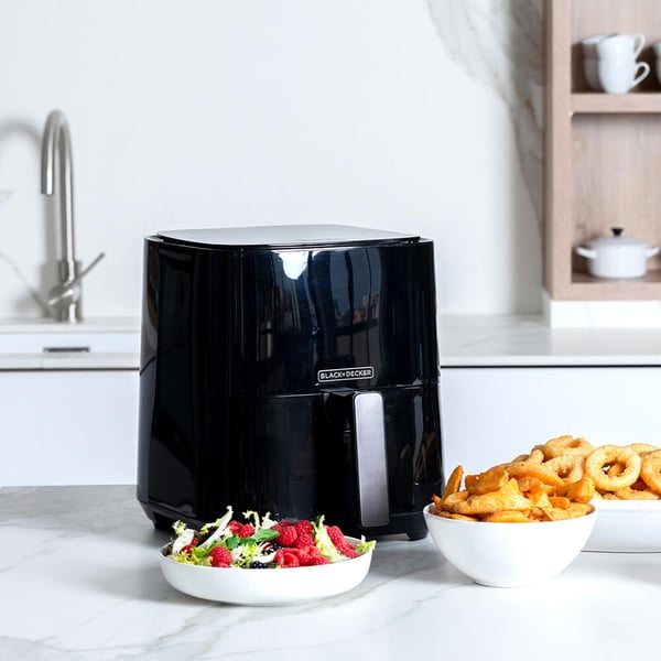 Air Fryer Sort 5L 1450W