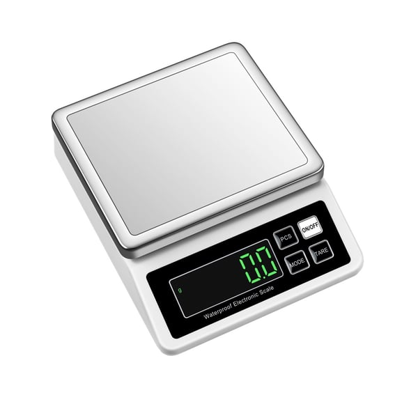 Elektronisk genopladelig vægt 10kg/0.1g
