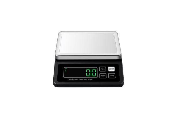 Digital vekt med høy presisjon Black 10kg/0.1g