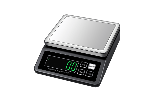 Digital vekt med høy presisjon Black 10kg/0.1g