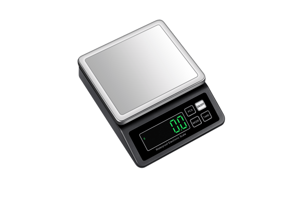 Digital vekt med høy presisjon Black 10kg/0.1g