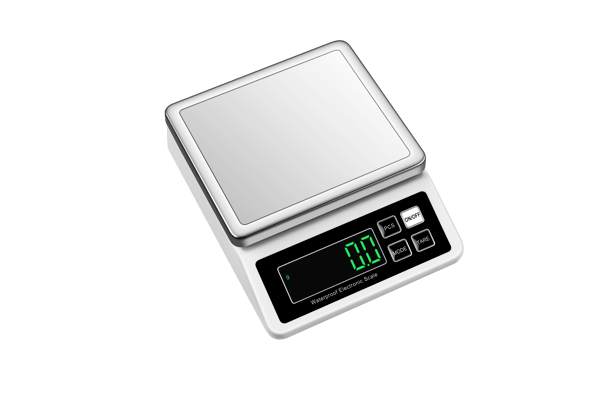 Elektronisk digital vægt White 10kg/1g