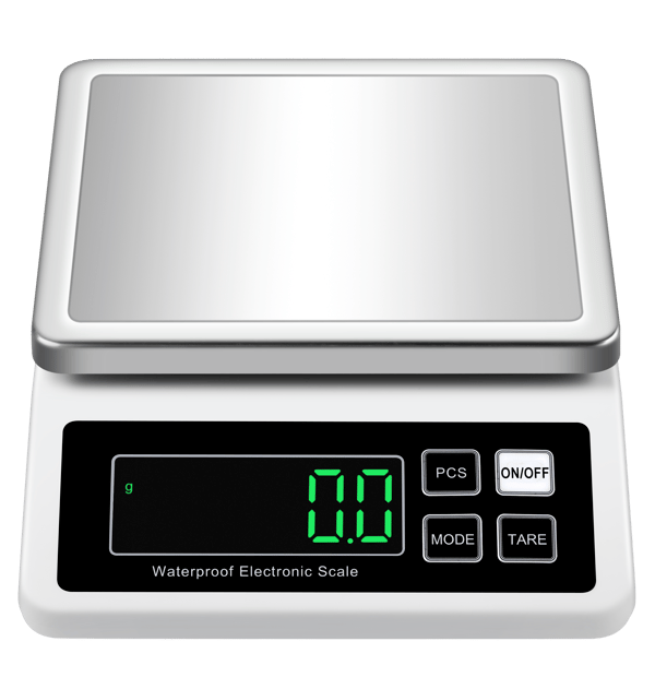 Elektronisk digital vægt White 10kg/1g