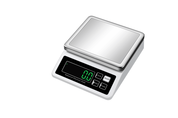Elektronisk digital vægt White 10kg/1g