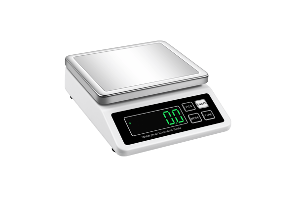 Elektronisk digital vægt White 10kg/1g