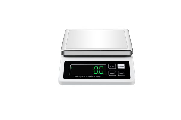 Elektronisk digital vægt White 10kg/1g