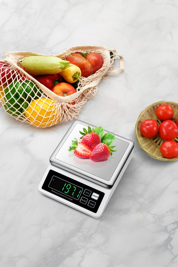 Elektronisk digital vægt White 10kg/1g