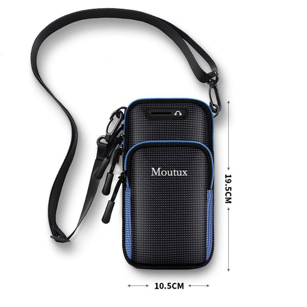 Crossbody telefontaske Blue