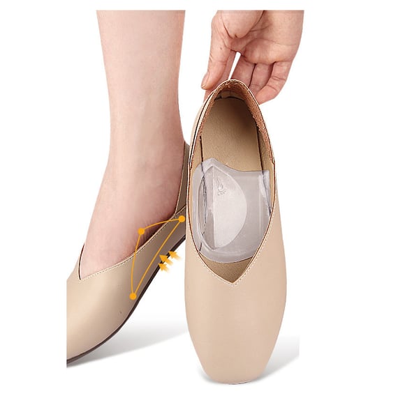 Gel Half-innleggssåler for buestøtte Transparent S