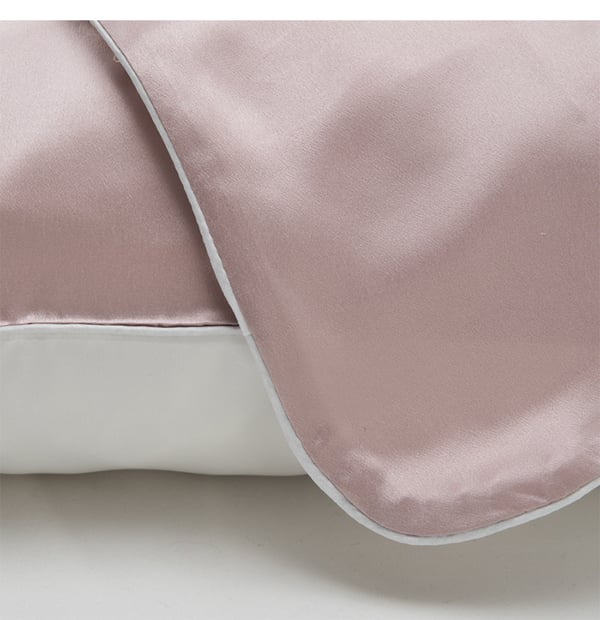 100% silkepudebetræk, blødt til hårpleje og bedre søvn Pink