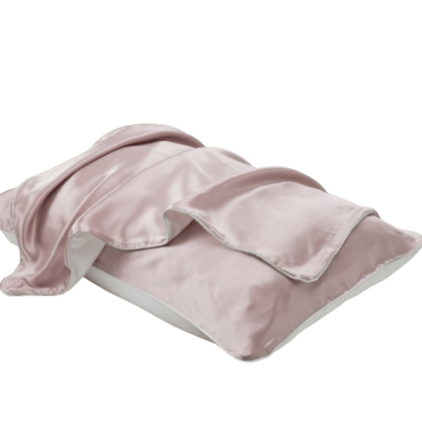 100 % silkkityynyliina, pehmeä hiustenhoitoon ja parempaan uneen Pink 100 % silkkityynyliina, pehmeä hiustenhoitoon ja parempaan uneen Pink