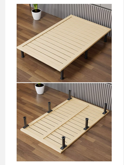 Justerbare møbelføtter for bedre stabilitet 15-25cm