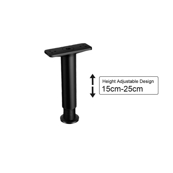 Justerbare møbelføtter for bedre stabilitet 15-25cm