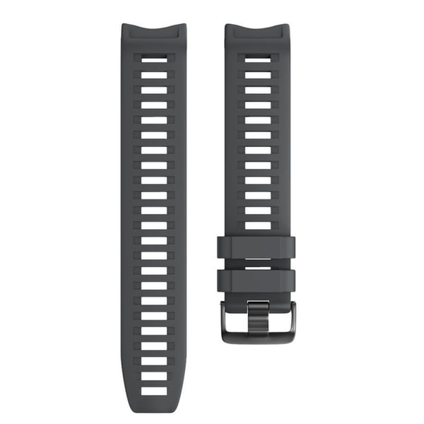 Silikonarmbånd for Garmin Instinct/Esports/Tide/Solar Grey