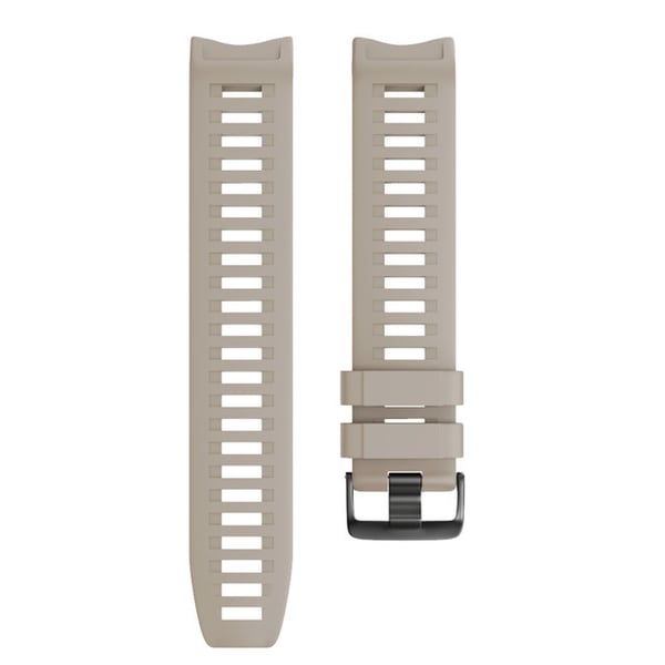 Silikonarmbånd for Garmin Instinct/Esports/Tide/Solar White