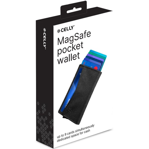 Magwalletpt MagSafe korttiteline ja lompakko Musta