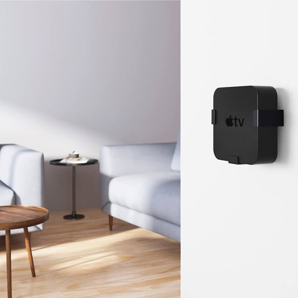 Holder til Apple TV HD 4K 1st/2nd/3rd/4th Gen. Svart