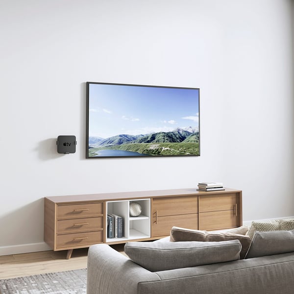 Holder til Apple TV HD 4K 1st/2nd/3rd/4th Gen. Svart