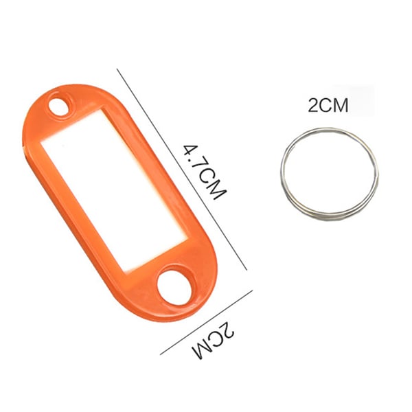 Monitoiminen avaimenperä (50 kpl) Orange