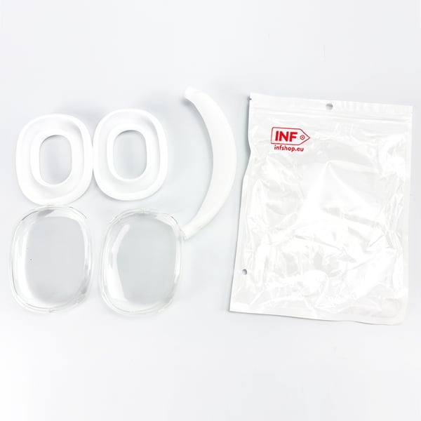 Beskyttelsesetui til AirPods Max-hodetelefoner Silver