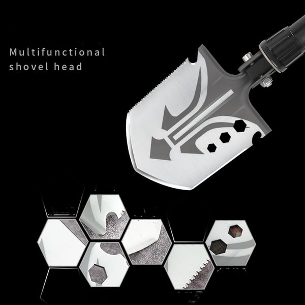 Fällbar spade