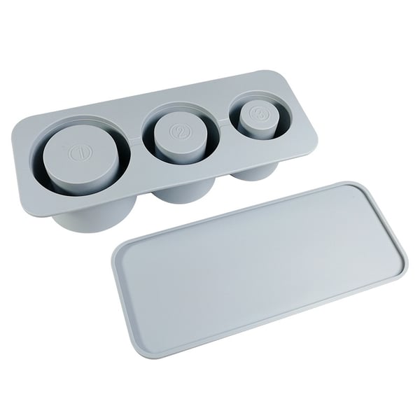 Isform for Stanley-krus av silikon Grey