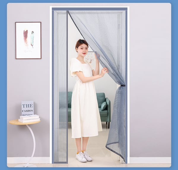 Magneettinen lasikuituoviverho Grey S