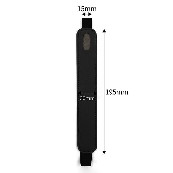 Apple Pencil -kotelo - kiinnitettynä iPadiin Black