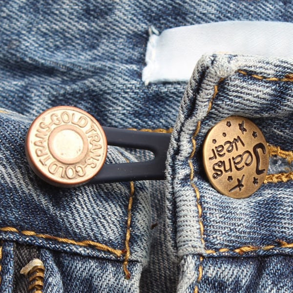 Justerbar Midjeförlängningsknapp för Jeans