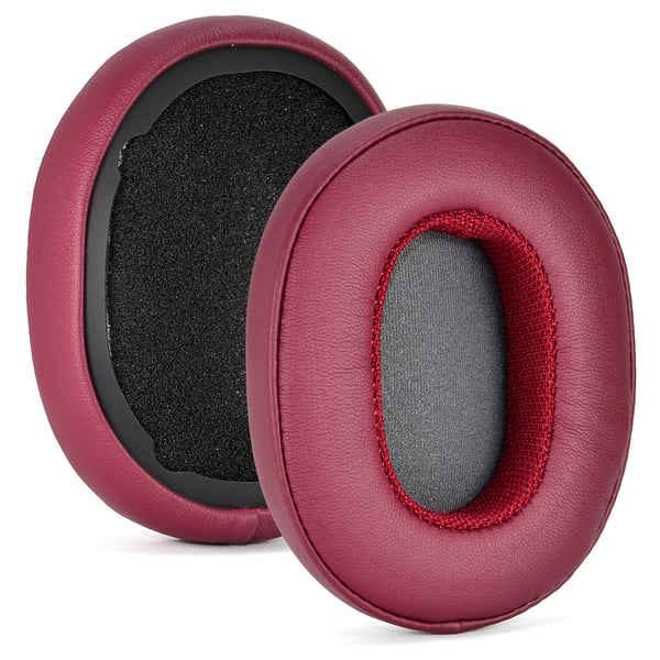 2-pak erstatningsørepuder til Skullcandy Crusher Wireless/Crusher ANC/Hesh3 DarkRed
