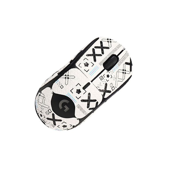 Anti-Slip Mouse Grip Tape til Logitech GPW1 White