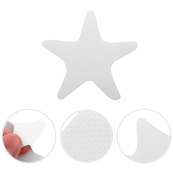 PEVA-liukuesteteippi portaisiin, 10 cm, 20 kpl White