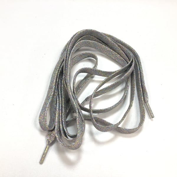 Skinnende blonder - 140 cm (1 par) MultiColor