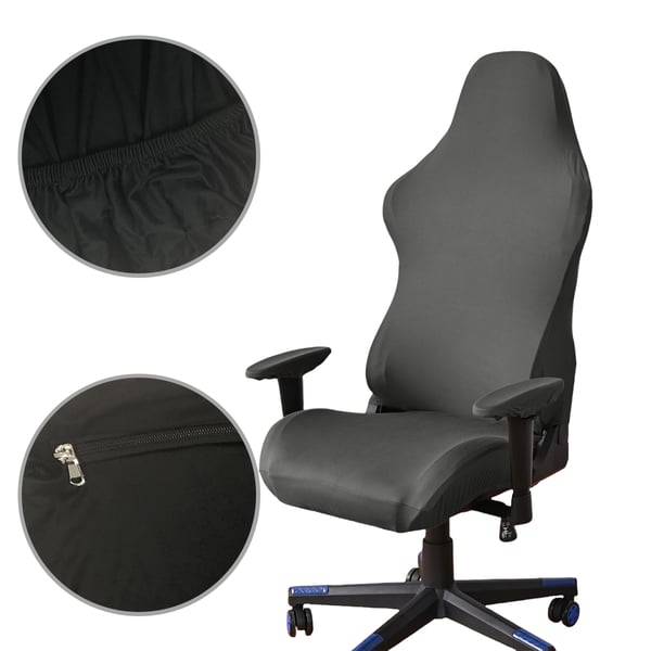 Strekkbart beskyttelsestrekk for gamingstol - Universell størrelse Black