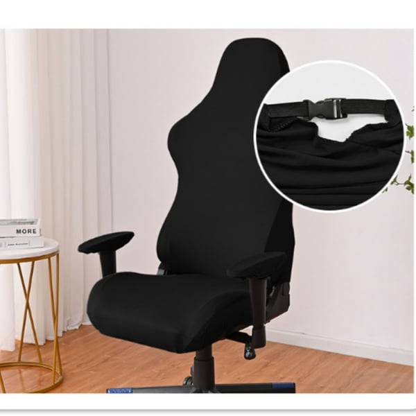 Strekkbart beskyttelsestrekk for gamingstol - Universell størrelse Black