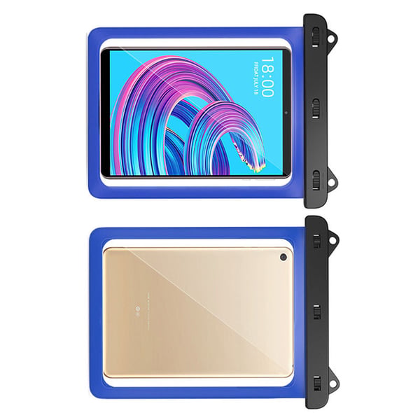 Vedenpitävä tablettipussi 12 tuuman iPadeille Blue
