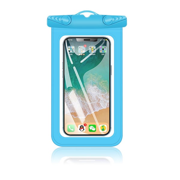 Vandtæt mobiltaske 7 tommer Blue