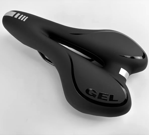 Polkupyörän satula silikonia Black