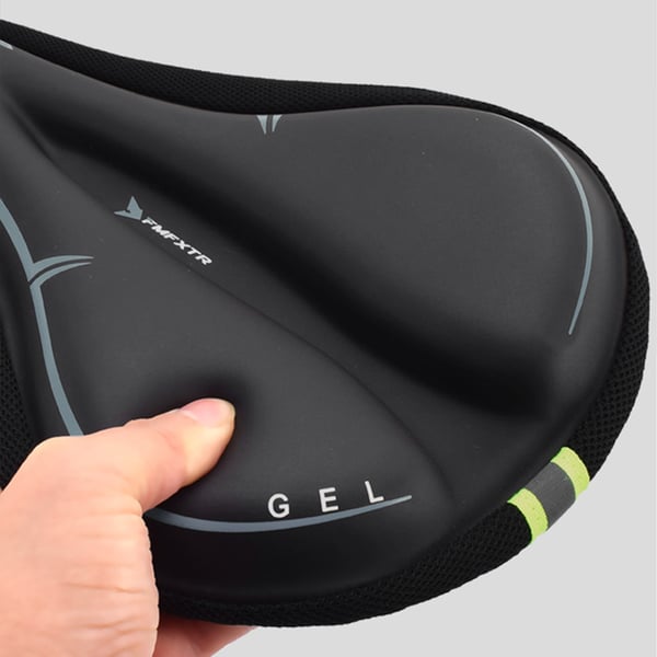 Memory Foam polkupyörän istuinsuoja Grey