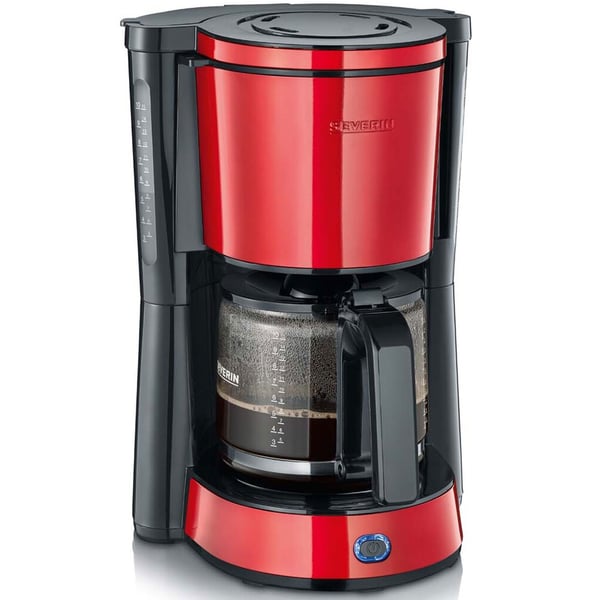 Kaffetrakter 10 kopper 1000W Chili rød KA4817